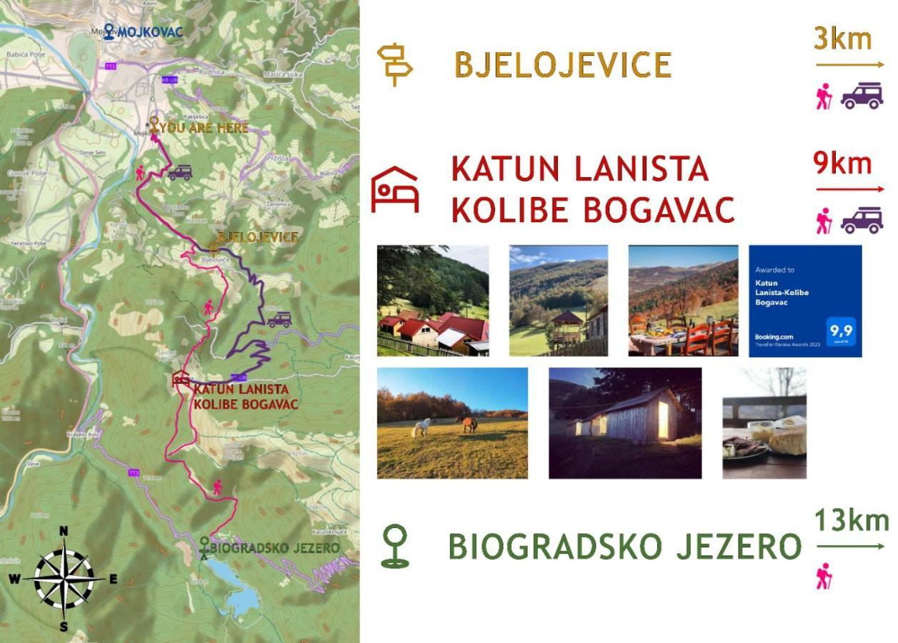 Katun Lanista-Kolibe Bogavac Villa Mojkovac Bagian luar foto